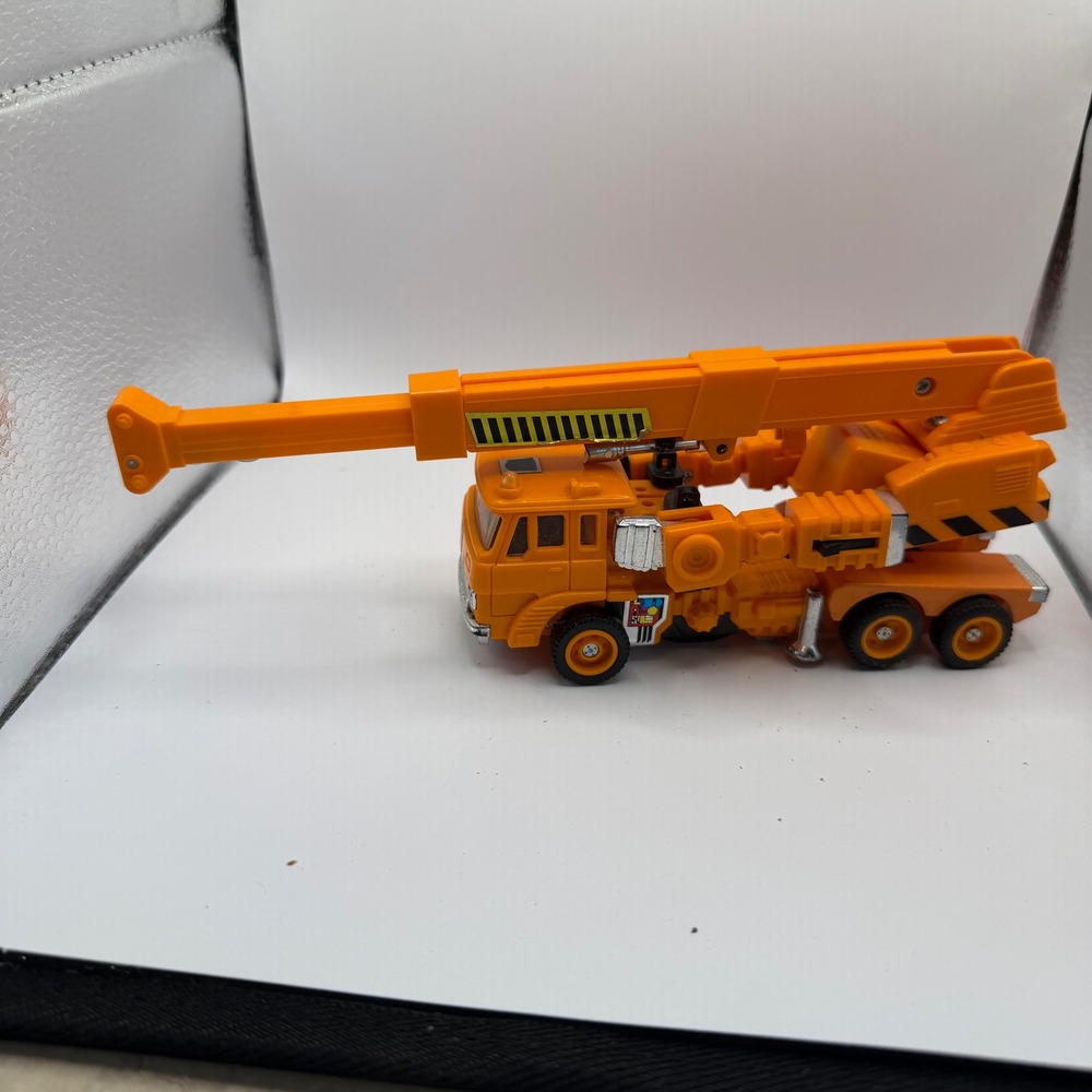 Vintage Transformers G1 Grapple Orange Crane Truck Autobot Action Figure Hasbro‎